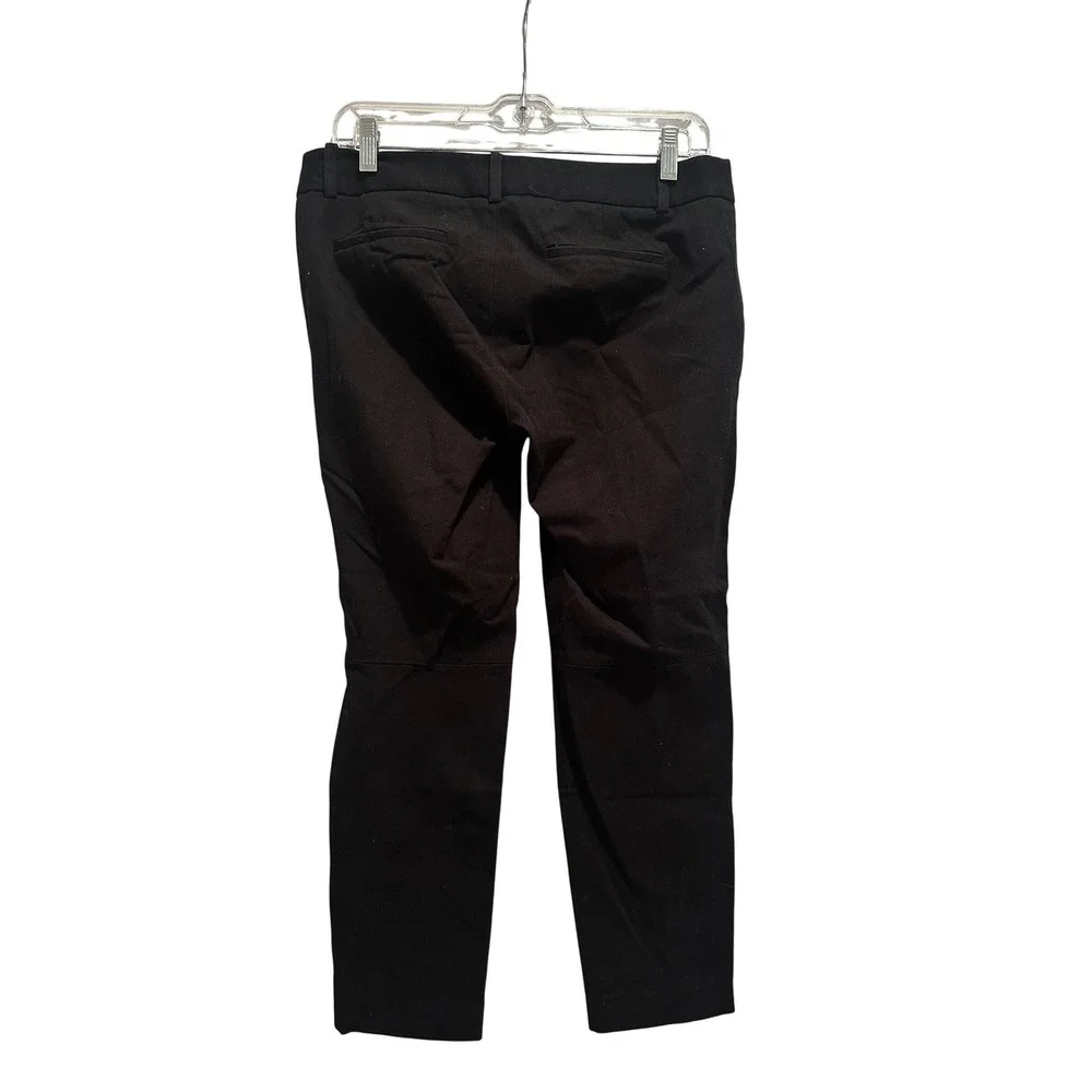 J.Crew Women's Black City Fit Winnie Pants Size 6 Office Business Casual Work - Picture 2 of 6